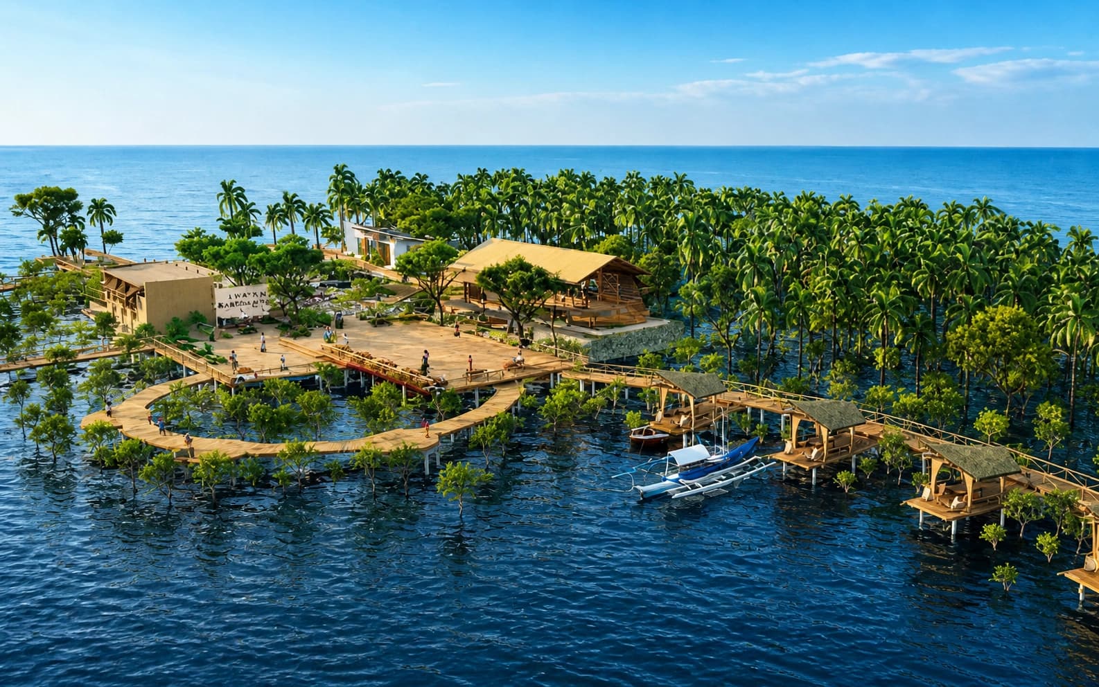 Mangrove Eco Park in Alcantara, Cebu